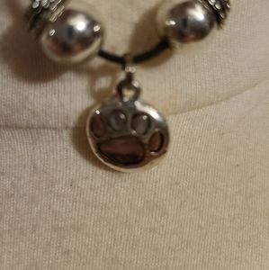 Panther paw necklace